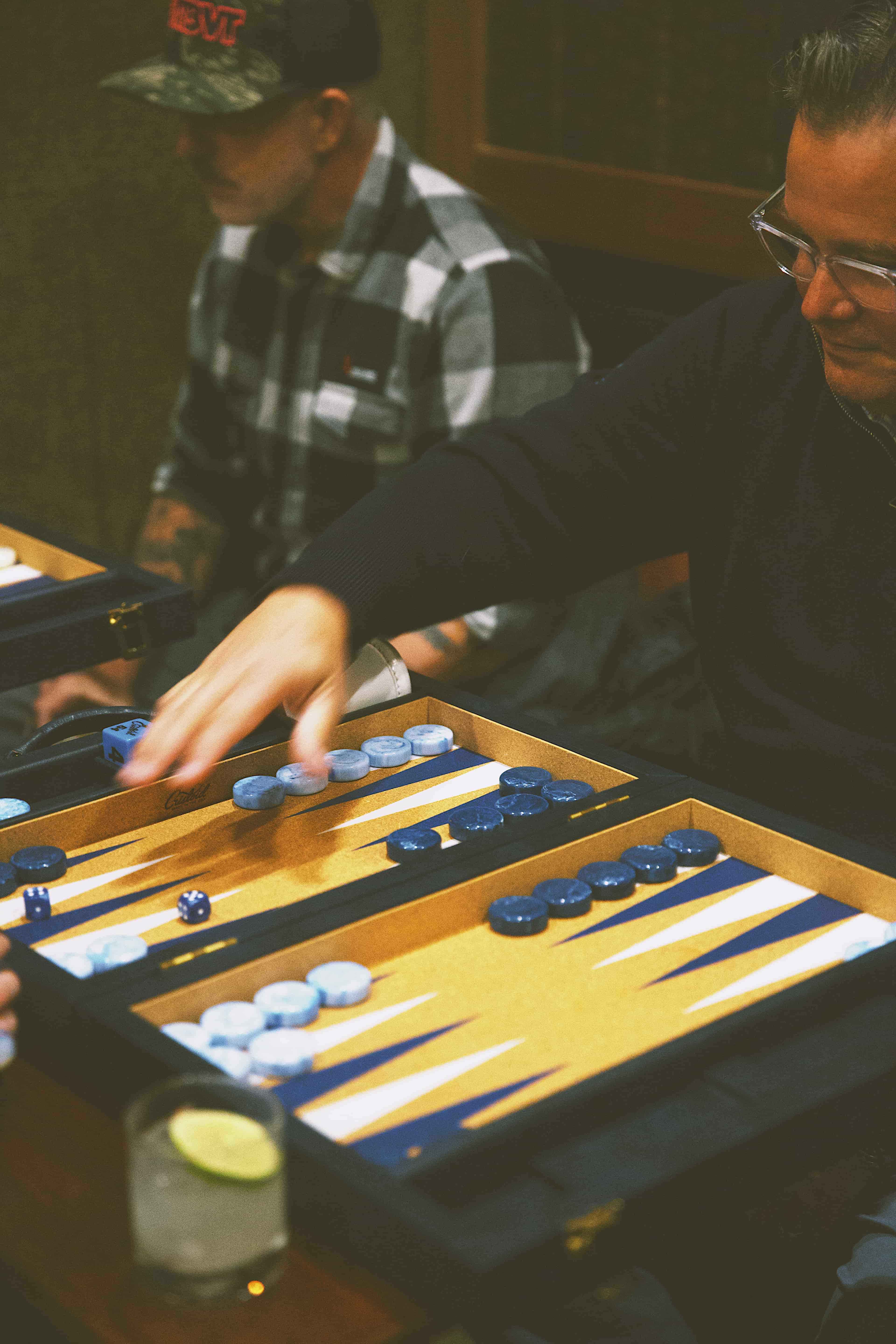 Club members playing