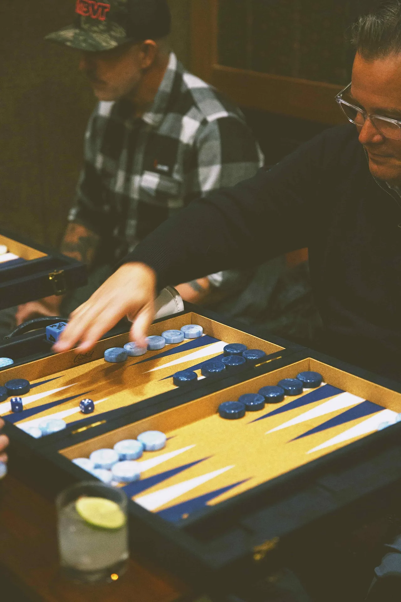 Club members playing
